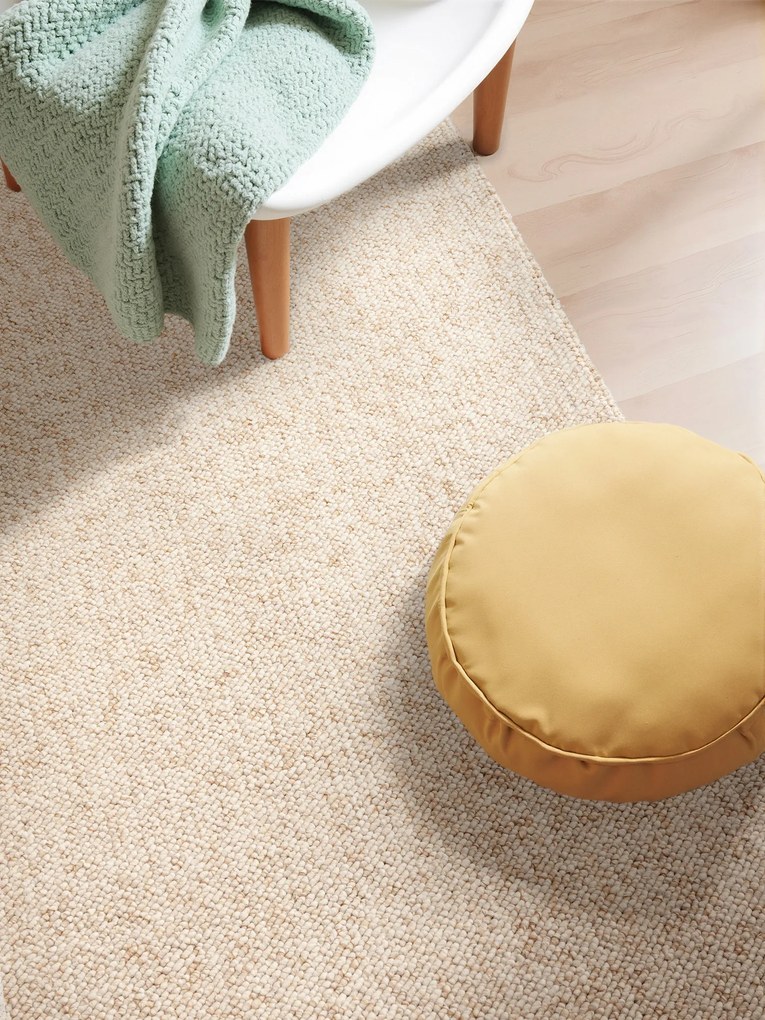 ELLE Decoration, Kusový koberec Wolly Ultra 106228 Cream z kolekcie Elle, 80x150, biela, obývacia izba