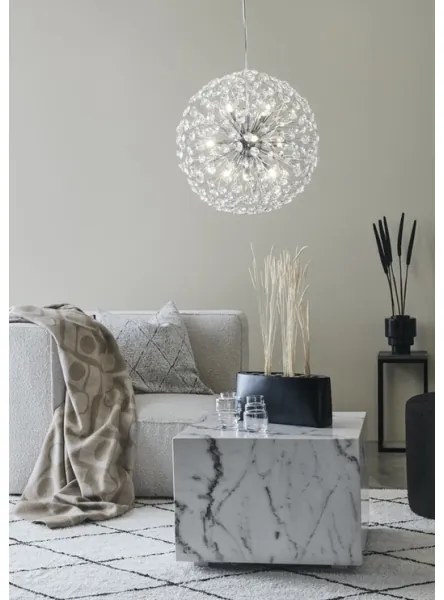 Markslöjd 108101 - Krištáľový luster na lanku BOLID 9xG9/20W/230V