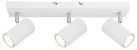 Globo 57911-3W - Bodové svietidlo ROBBY 3xGU10/35W/230V biela