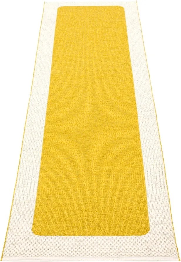 Vnútorný a vonkajší behúň v horčicovo-krémovej farbe 70x240 cm Ilda Mustard – Pappelina