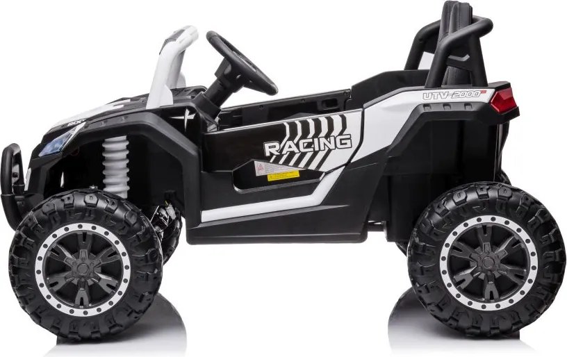 LEAN CARS Elektrické auto na batérie YSA036 biele 4x4