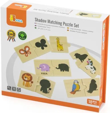 Sada puzzle Viga 44747 spájanie tieňov