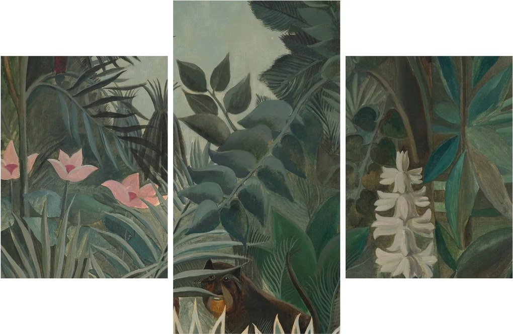 Obraz - Henri Rousseau, The Equatorial Jungle, reprodukcia (90x60 cm)