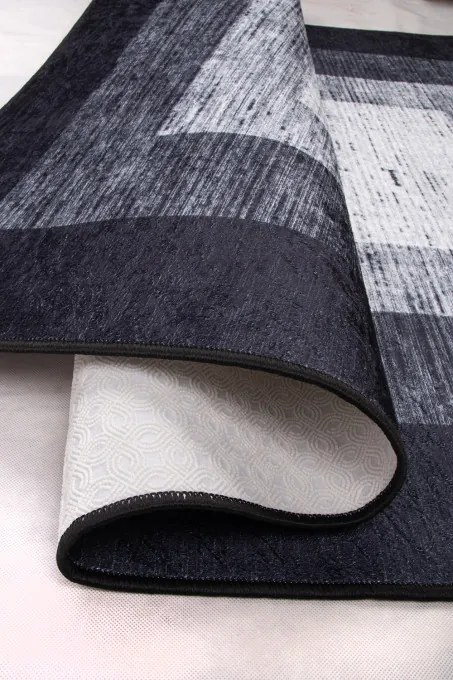 Koberec MILANO 30010-02 čierny / sivý