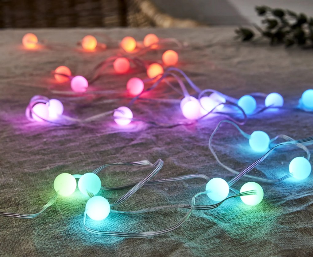 STAR TRADING Chytrá LED svetelná reťaz Fairy – 66 žiaroviek