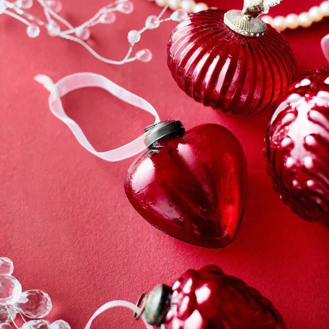 Závesná vianočná dekorácia INDIS červená 712265