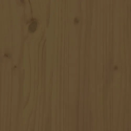 vidaXL Komoda medovo-hnedá 100x35x74 cm masívne borovicové drevo-