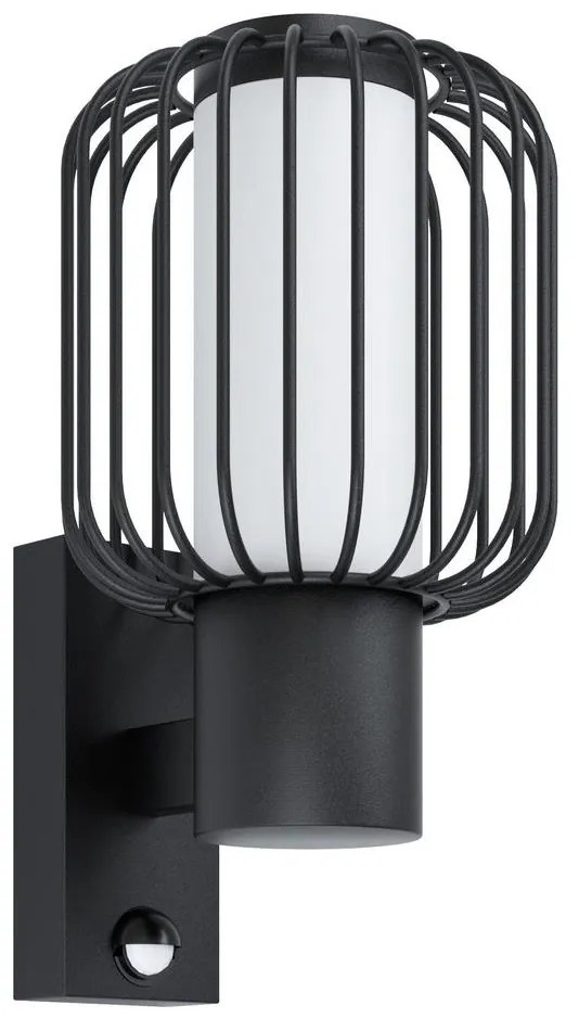 Eglo 98722 - Vonkajšie nástenné svietidlo so senzorom RAVELLO 1xE27/28W/230V IP44
