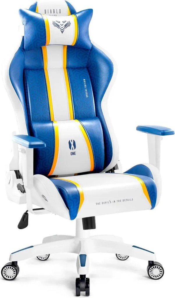 Diablo Chairs - Herné kreslo Diablo X-One 2.0 King Size: Aqua Blue