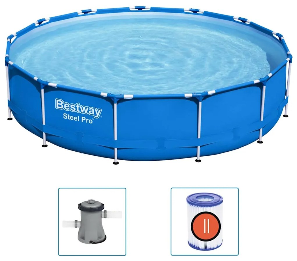 Bestway Steel Pro Rámový bazén 396x84 cm