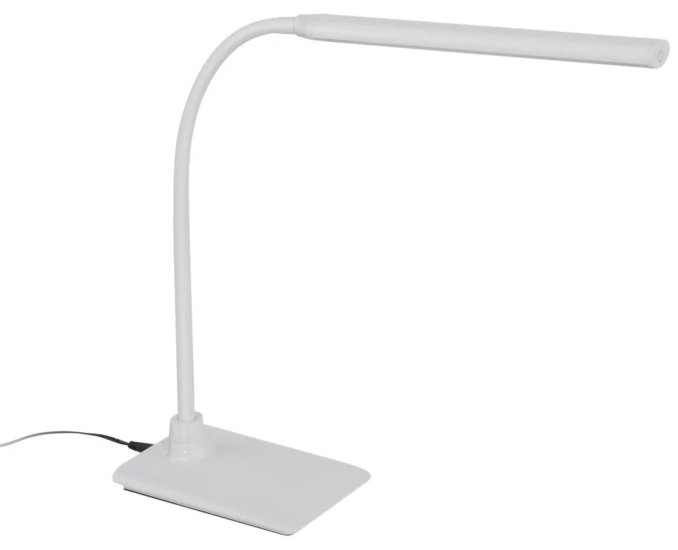 EGLO LED moderná stolná lampička LAROA, biela