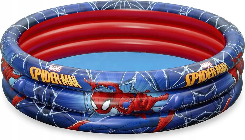 Detský Nafukovací Záhradný Bazén Bestway 122 x 30 cm Spiderman >