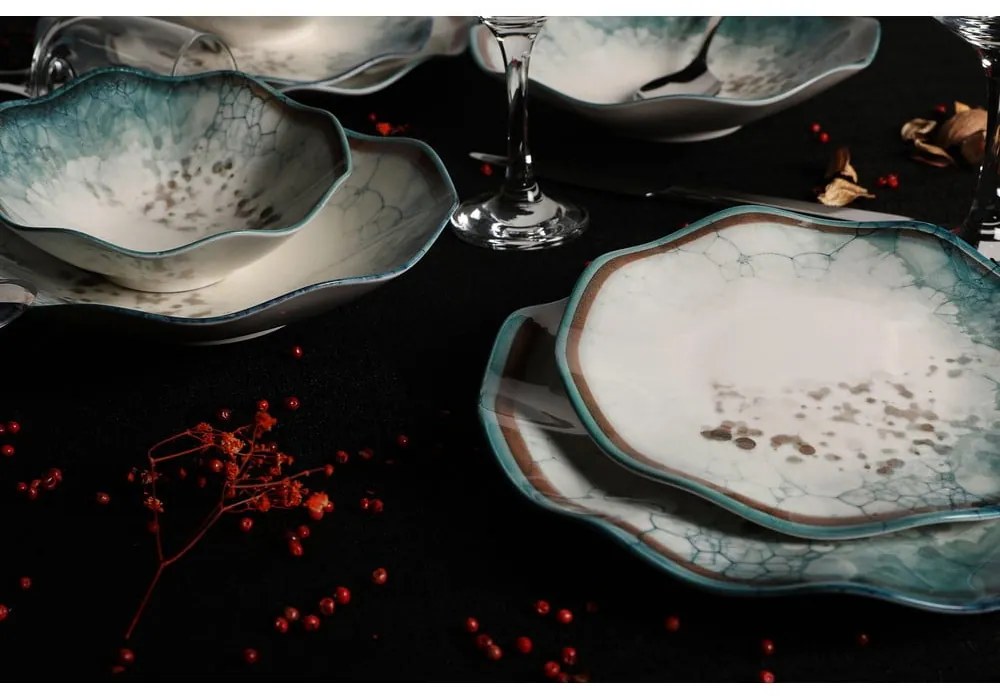 Porcelánová jedálenská súprava 24 ks – Hermia