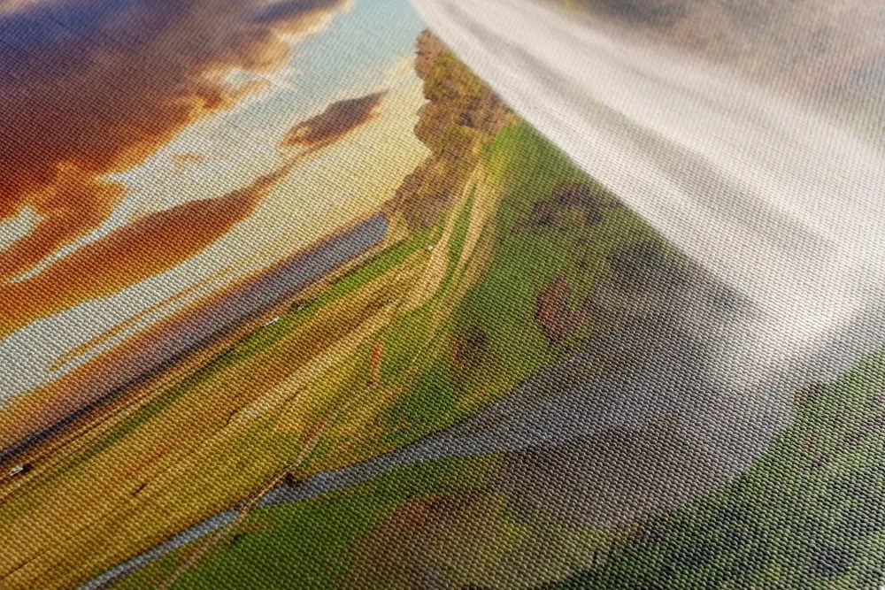 Obraz nádherný vodopád na Islande Varianta: 120x80