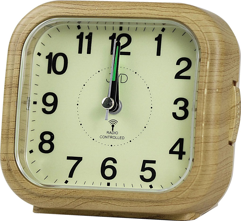 Rádiom riadený budík JVD RB1603.2, 12cm
