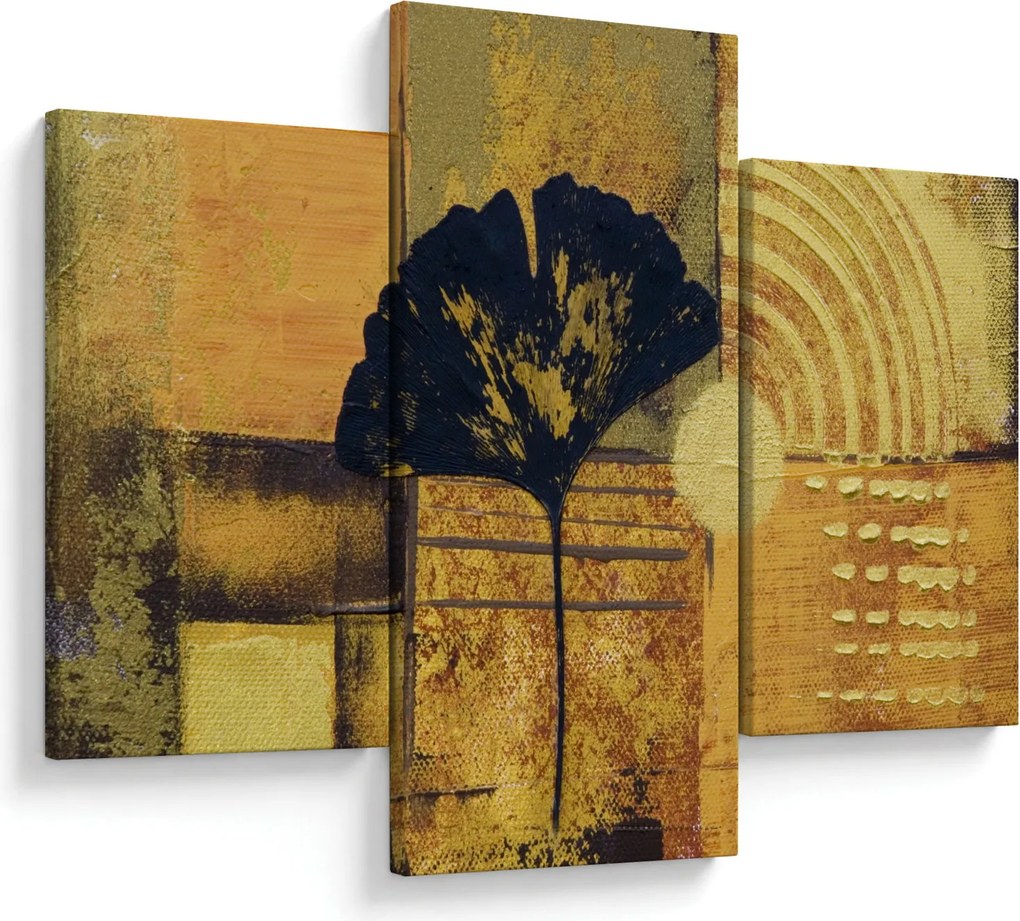Obraz - List ginkgo (90x60 cm)
