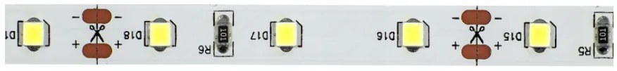 BERGE LED pásik - SMD 2835 - 5m 24W IP20 60LED/m 4,8W/m studená biela