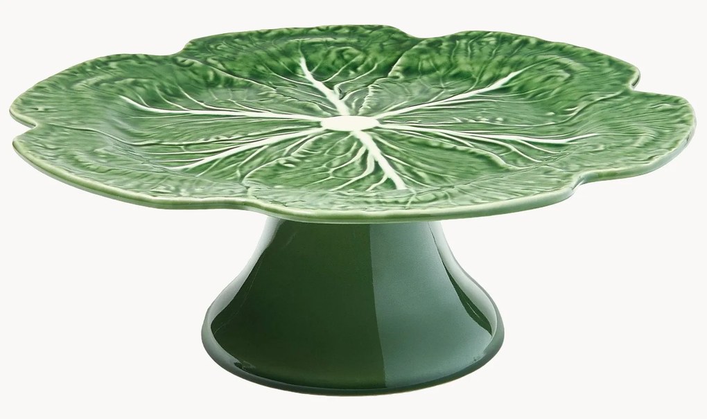 Ručne maľovaný podnos na koláč Cabbage