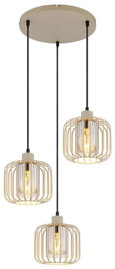 Globo 15758-3H - Luster na lanku ALFRED 3xE27/40W/230V