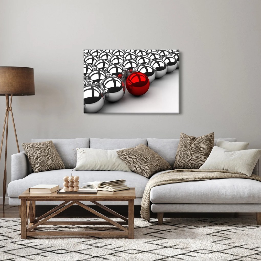 Obraz lesklých gulí (90x60 cm)