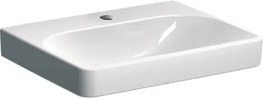 Geberit Smyle Square umývadlo 60x48 cm s otvorom uprostred 501.732.00.1