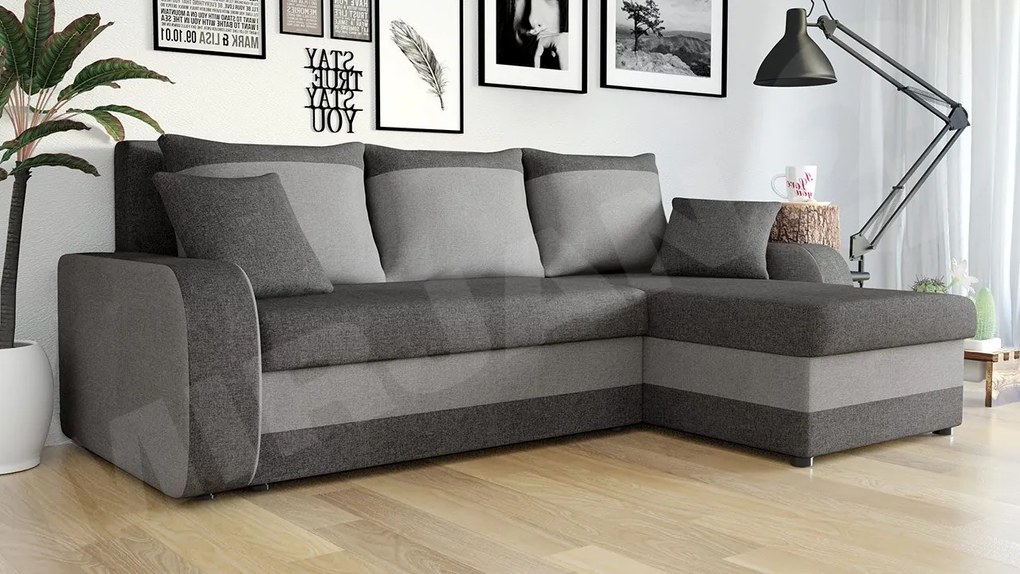 Rohová sedačka Burnet Lux, Dostupné poťahy: Flow 09