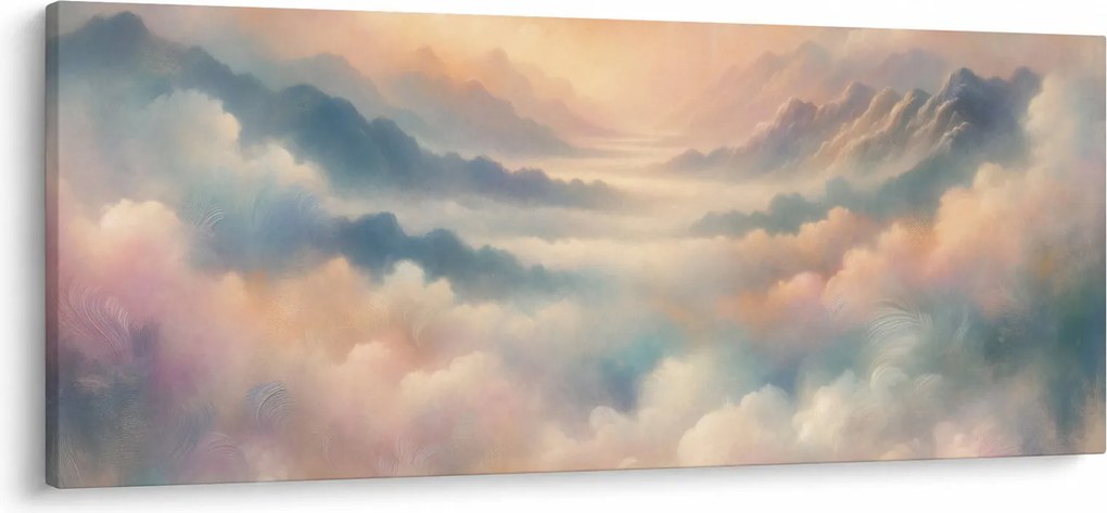 Obraz - Oblaky (120x50 cm)