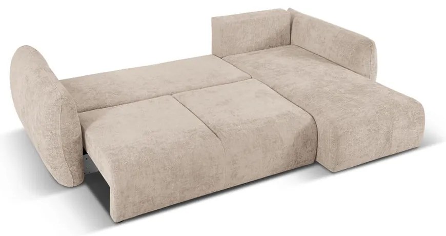 Béžová rohová pohovka (pravý roh) Matera – Cosmopolitan Design