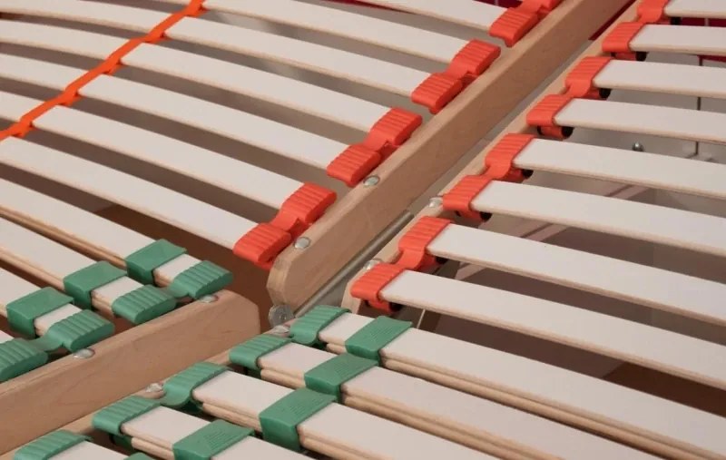 Manželská posteľ s lamelovým roštom ANETA