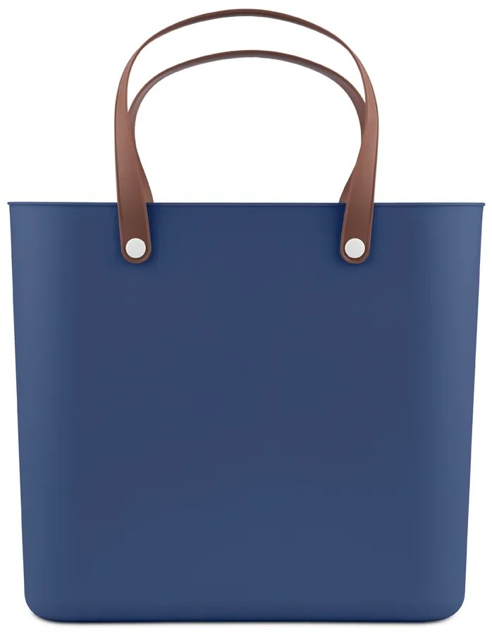 Nákupná taška, kabelka, plastová MULTIBAG, tmavomodrá, 25 l