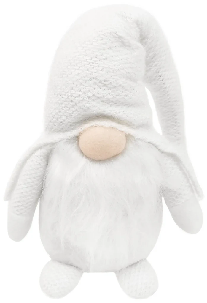 Tutumi - Vianočný trpaslík 50cm YX068, biela, CHR-09547