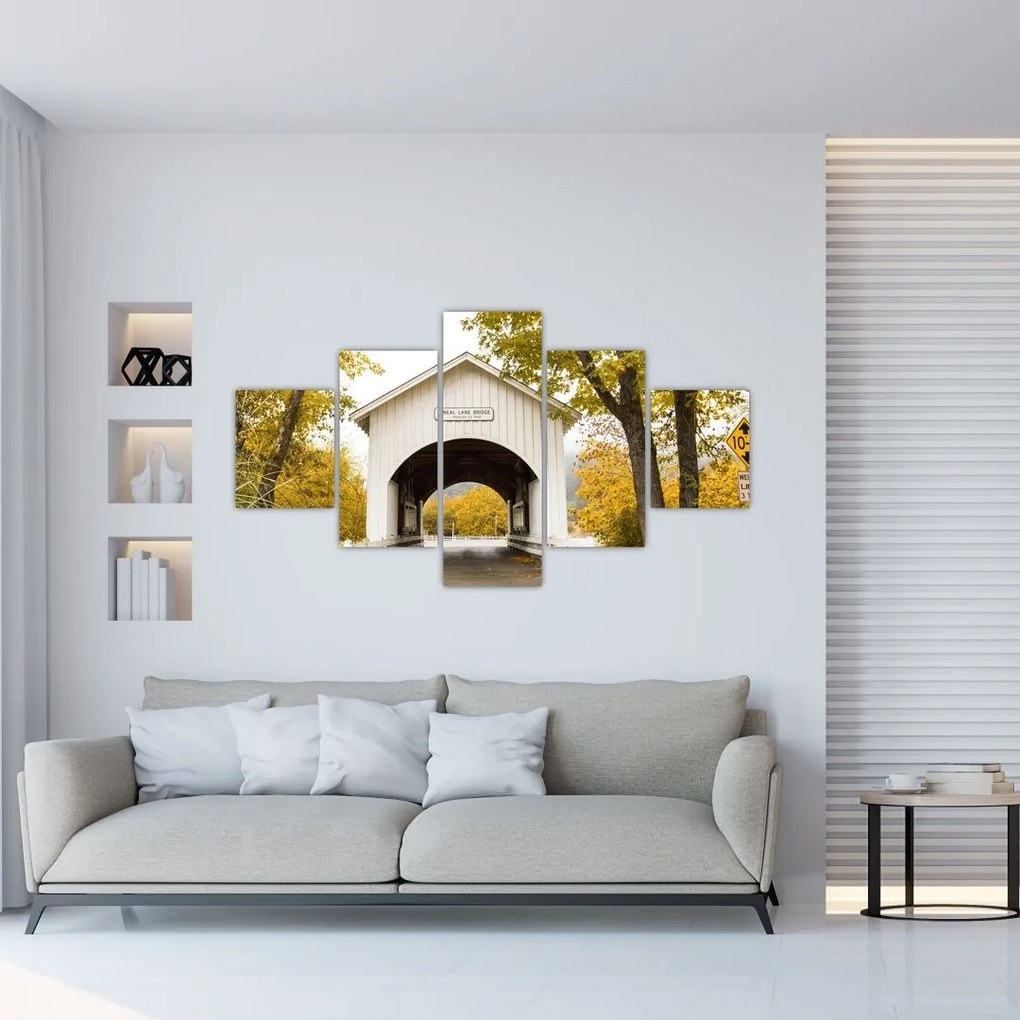 Obraz mosta v Oregone (125x70 cm), 40 ďalších rozmerov