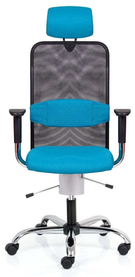 Zdravotná stolička Techno Flex XL, modrá / čierna