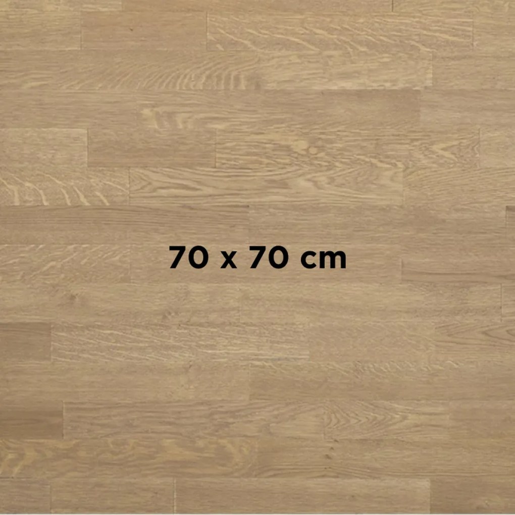 FAMEG OAK 27 MM - MASÍVNA STOLOVÁ DOSKA 70 x 70 cm