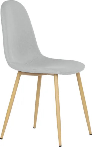 Jedálenská stolička strieborná CT-972 SIL2