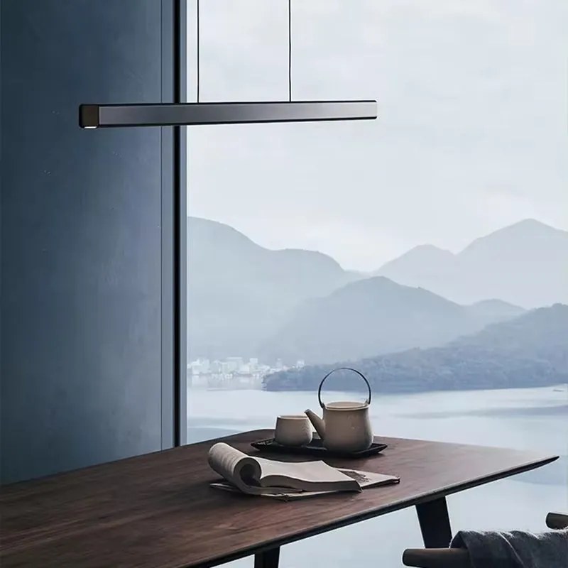 Toolight Toolight, LED stropné svietidlo 100cm, 15W, APP1448-CP, čierna matná, OSW-03900