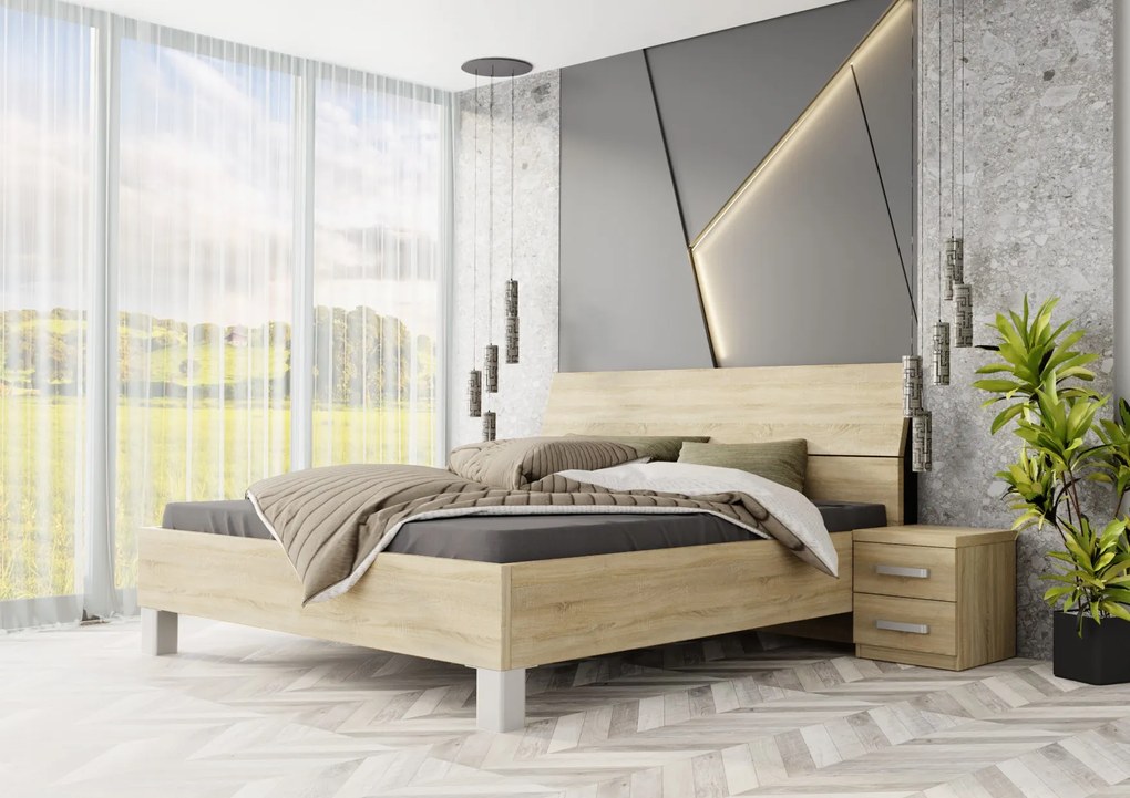 Wood Service Posteľ Lenka bez úložného priestoru 160 x 200