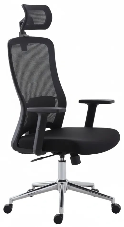 Kancelárska ergonomická stolička Neoseat ZENA — čierna, nosnosť 150 kg