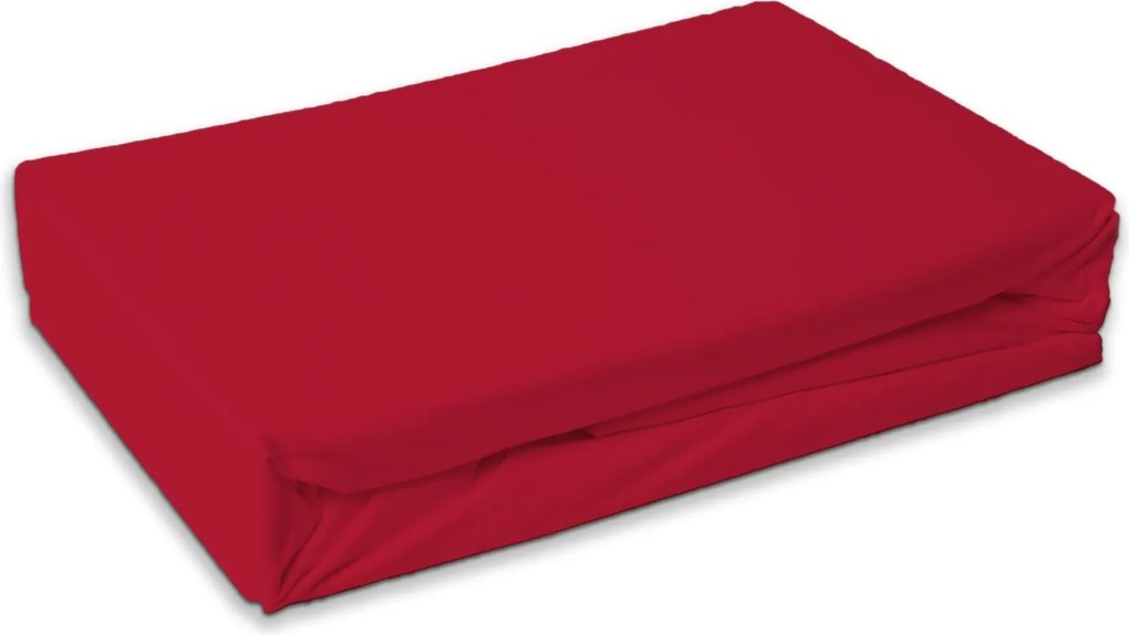 Froté plachta PREMIUM červená 180x200 cm