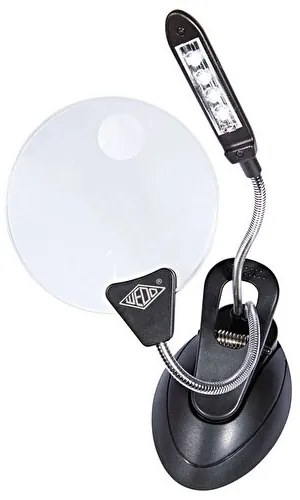 WEDO Stolná lupa s LED osvetlením