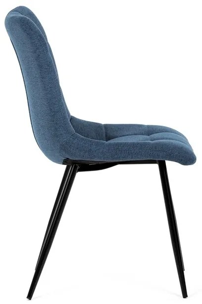 Autronic BONTEC Jedálenská stolička, modrá, látka, DCL-193 BLUE2 Farba: Modrá