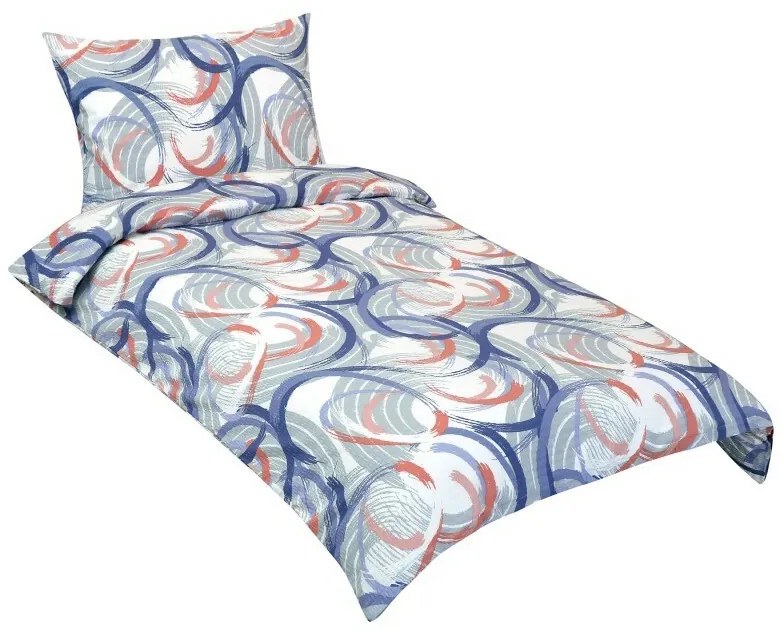 Bellatex Krepové obliečky Bublina, 140 x 220 cm, 70 x 90 cm, 140 x 220 cm, 70 x 90 cm