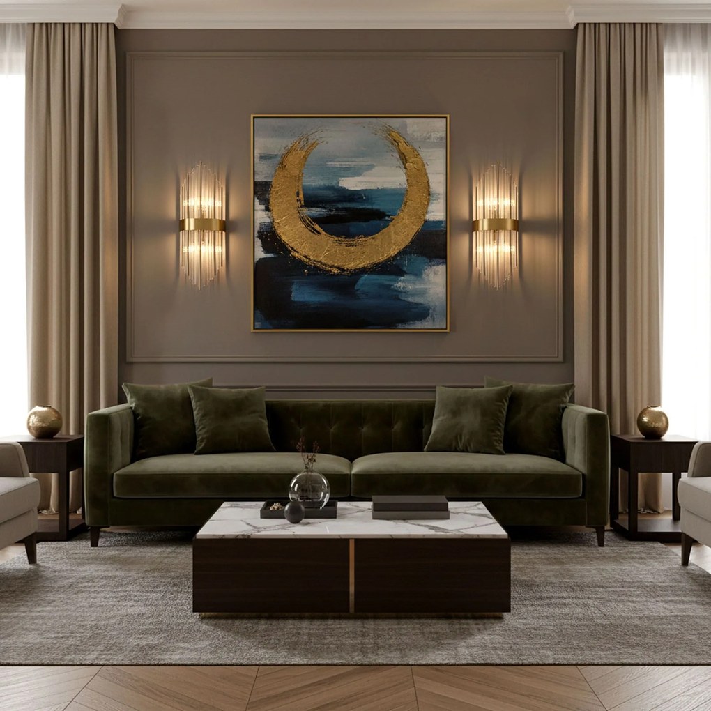 Toolight Toolight, nástenné svietidlo 2xE14, APP1761-1W, zlatá matná, OSW-04053