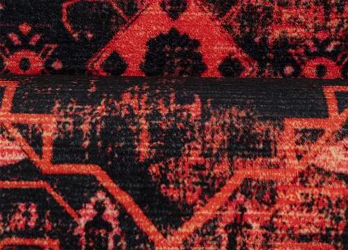 Koberce Breno Kusový koberec FIESTA 4301 Red, červená, viacfarebná,80 x 150 cm