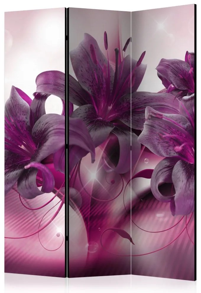 Artgeist Paraván - The Purple Flame [Room Dividers]