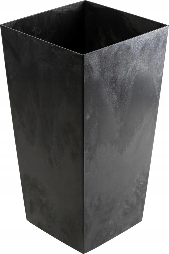 Sada 3 ks květináčů Walter černý beton