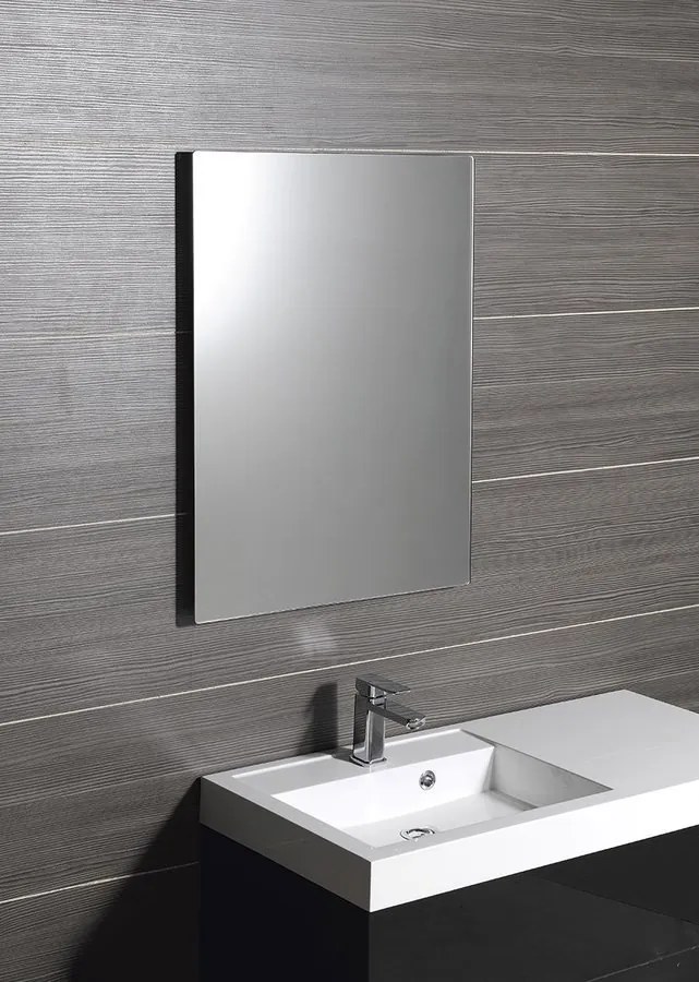 Sapho Sapho, PLAIN zrkadlo 60x90cm , zaoblené rohy, bez uchytenia, 1501-28