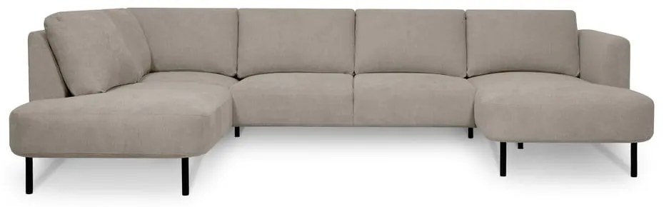 Béžová rohová pohovka (ľavý roh/do tvaru "U") Hero – Scandic