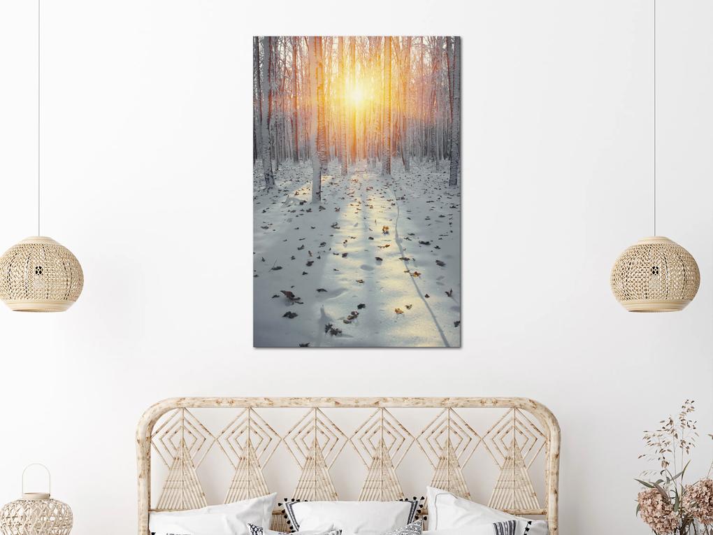 Artgeist Obraz - Winter Afternoon (1 Part) Vertical Veľkosť: 80x120, Verzia: Premium Print