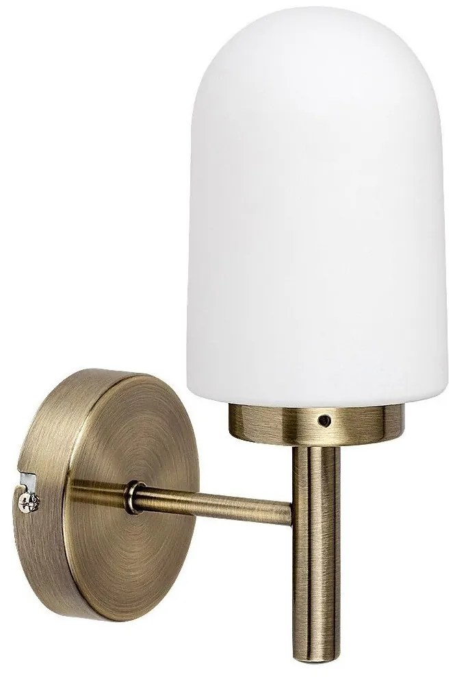 Rabalux 71060 - Kúpeľňové nástenné svietidlo ZENKAI 1xE14/10W/230V IP44 bronz